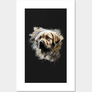 Labrador retriever Puppy doggy dog Posters and Art